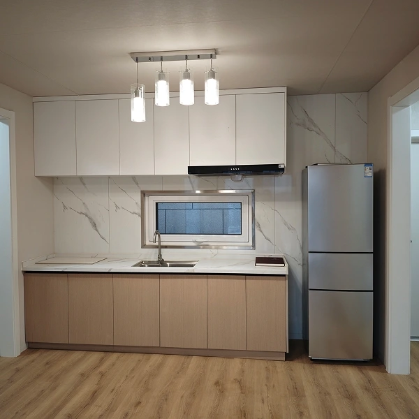 Viviendas prefabricadas de acero ligero de una sola planta