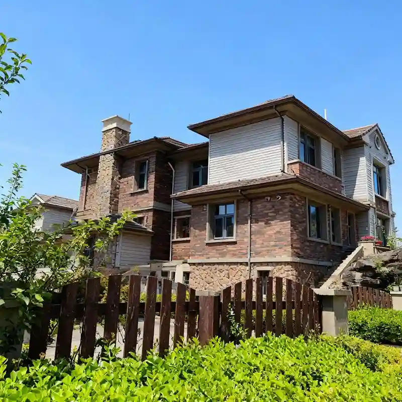 American Retro Industrial Style Light Steel Villa