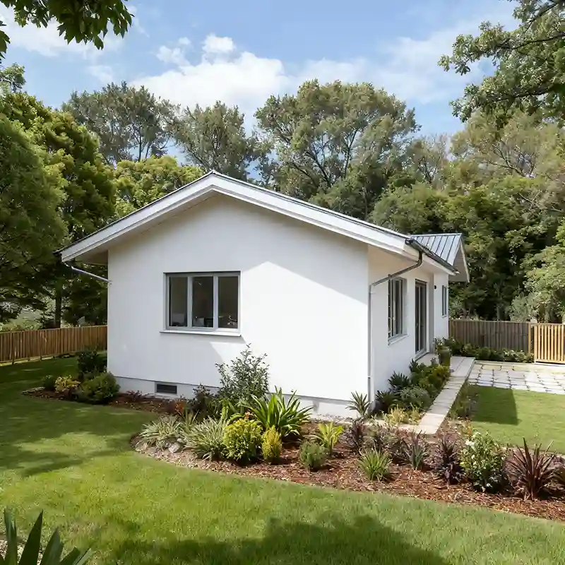 Single-Story Elderly-Friendly Light Steel Attached Residence