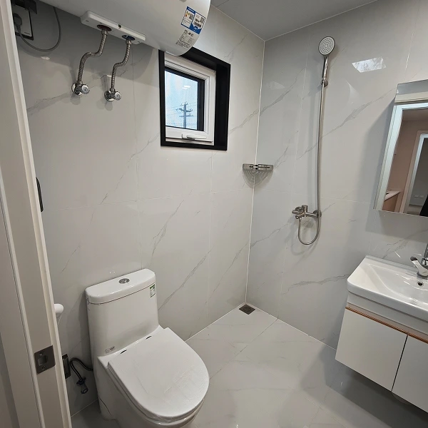 Apartamento tipo estudio minimalista moderno de acero ligero