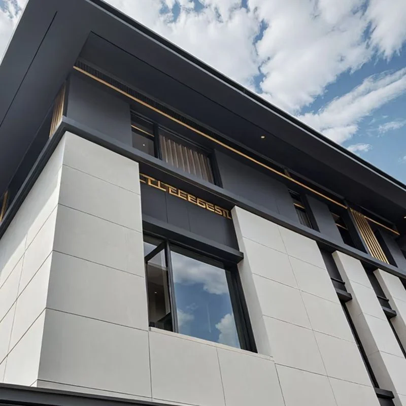 New Chinese Style Light Luxury Light Steel Villa