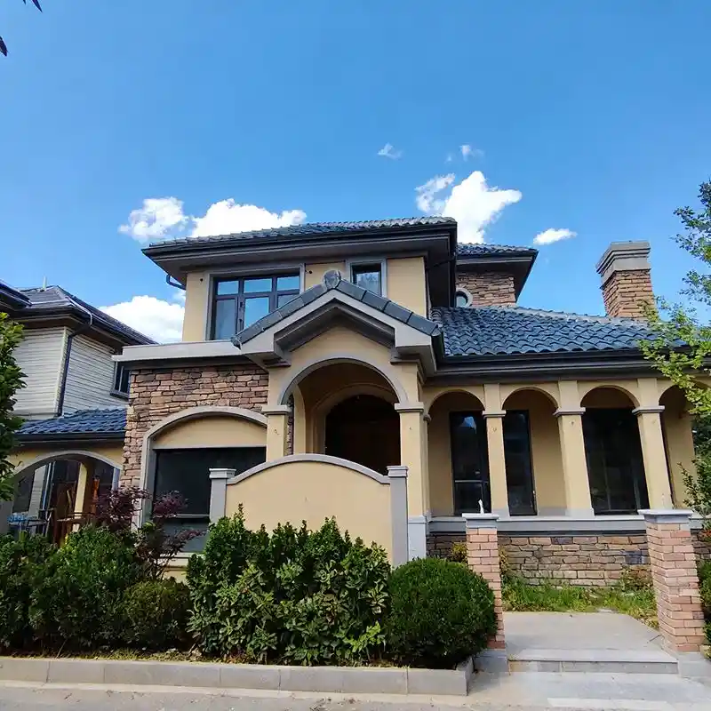 Mediterranean Style Light Steel Structure Villa