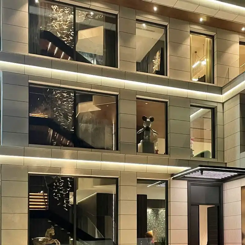 Modern Minimalist Luxury Light Steel Villa