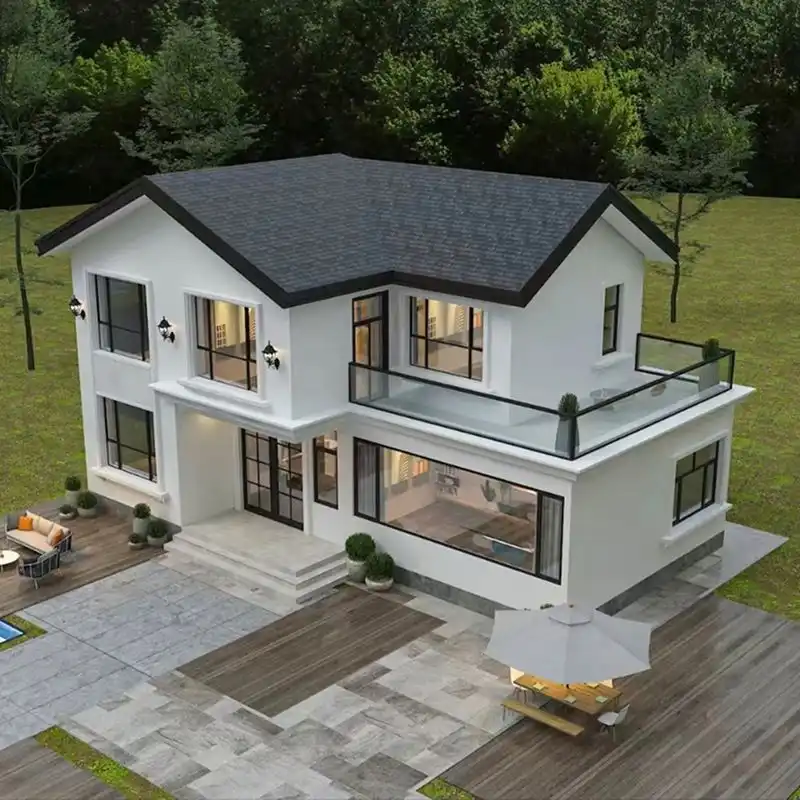 Modern Simple Style Light Steel Structure Villa