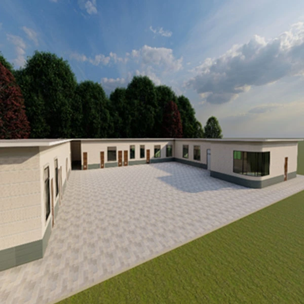 Modern Farm Office Building Renderings