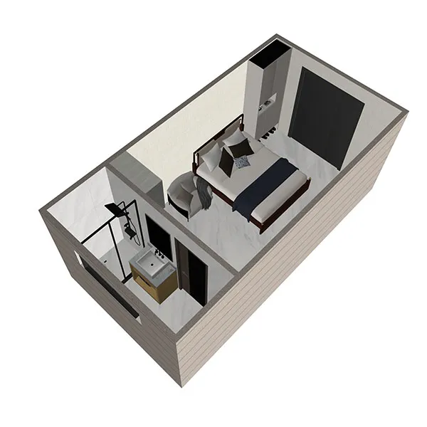 19㎡ Light Steel Prefabricated House