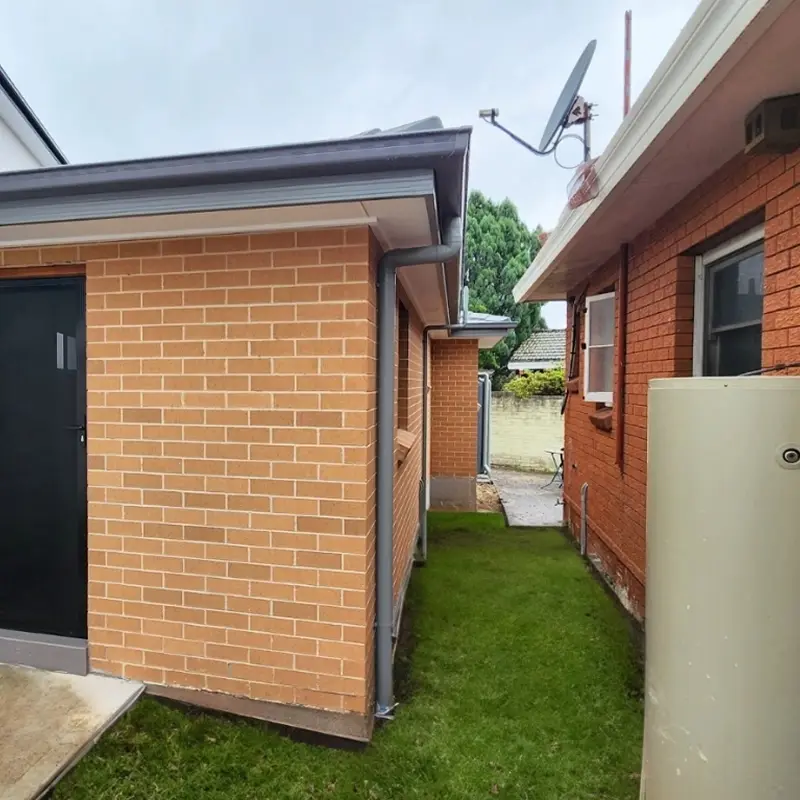 Single-Story Compact Light Steel Ancillary Building