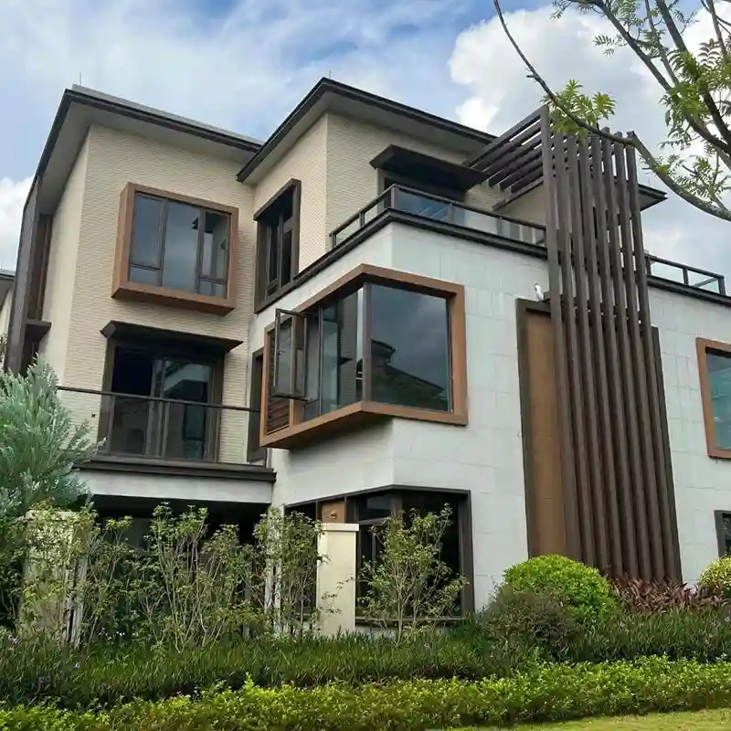 Nordic Minimalist Light Steel Villa